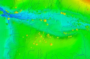 Drainage Digital Surface Model